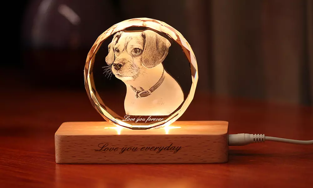 Unique 3D Laser Crystal Mementos - Up to 81% Off