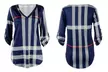 1x oder 2x Karierte Damen-Tunika in der Farbe nach Wahl - Second Medium