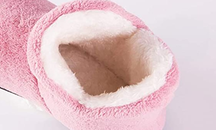 Image 4: Unisex Bootie Comfy Winter Warm House Slippers