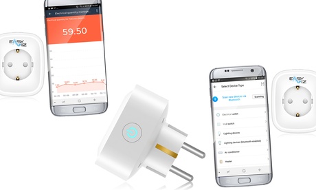 Fino a 3 prese per Smart Wi-Fi Sytech con monitoraggio dell'energia