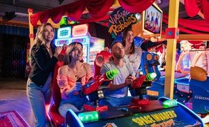 Arcade Magic: $50 or $100 Arcade Game Card + ($25 or $60 Extra Value) 