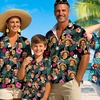 Image 1: Personalized and Stylish Family Hawaiian Shirt Packs! 