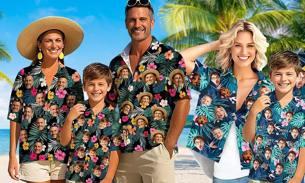 Personalized and Stylish Family Hawaiian Shirt Packs!