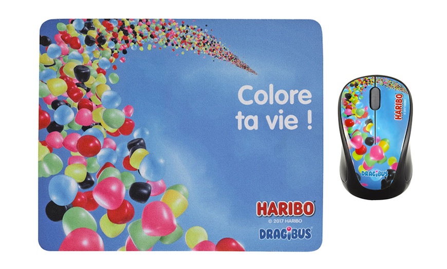 Image 2: Mouse wireless e tappetino Haribo