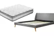 Lit "Oscar" sommier et pieds inclus, matelas "Empereur" 20 cm en option, Sampur, livraison offerte - Second Medium
