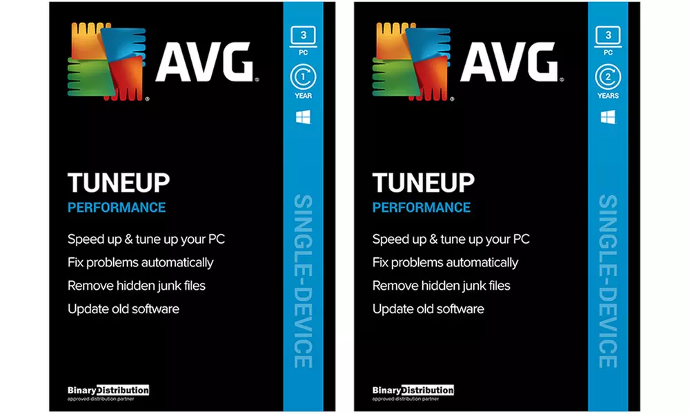 1 ou 2 ans d'AVG PC TuneUp 2023 pour 3 PC - Primary Image