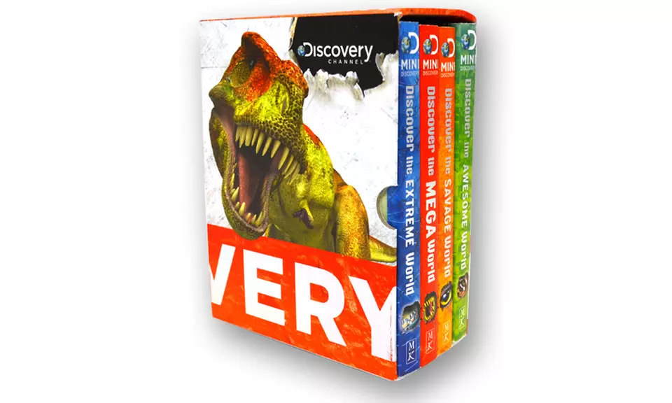 Discovery Channel Mini Encyclopedia Box Set (4 Books) - Primary Image