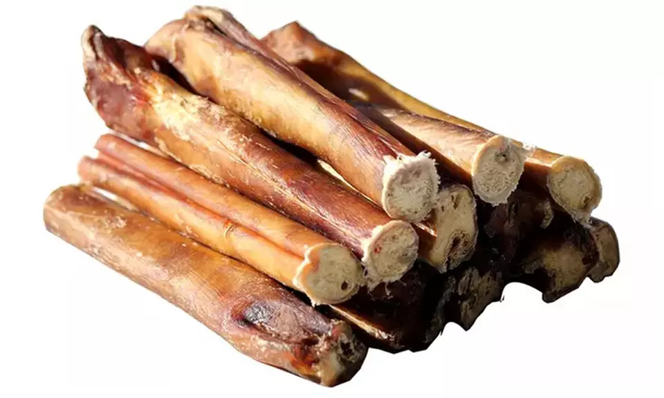Downtown Pet Supply 100% Beef 6" Bully Sticks for Dogs (5-,10-,15-Pack) - Primary Image