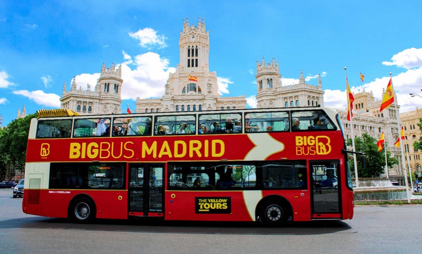 Image 1: Explora Madrid desde lo alto con un tour panorámico y flexible en bus