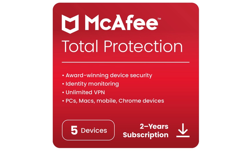 Image 5: McAfee Total Protection 2024 voor 1 of 2 jaar