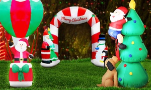 Christmas Inflatables with LEDs