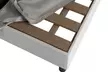 Lit "Miami" revêtement tissu, pieds inclus, matelas Prince en option, Sampur, livraison offerte - Second Medium