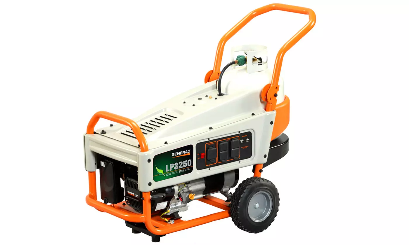Generac 3250W Propane Portable Generator - Primary Image