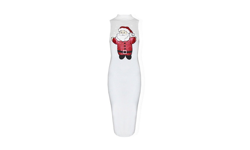 Image 2: Christmas Bodycon Dress