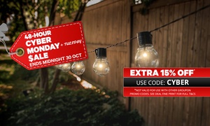 Solar-Powered String Light Bulbs 