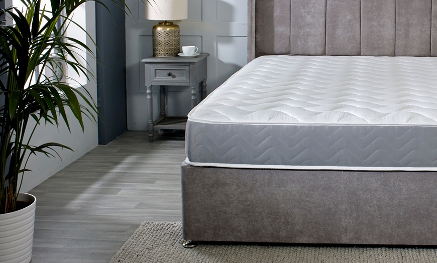 Image 4: Memory Foam Hybrid Sprung Open Coil Mattress