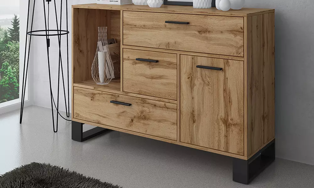 Ensemble de meubles de style industriel