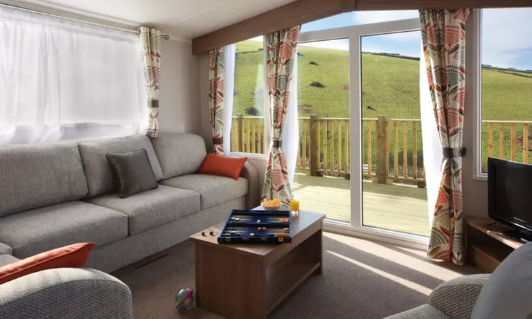 Woolacombe: Caravan Stay for 4 or 6 Adults and 2 Children