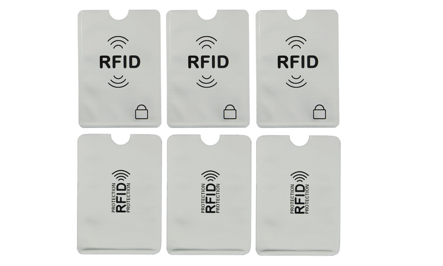 Image 5: Up to Six Anti-RFID Bank Card Cases