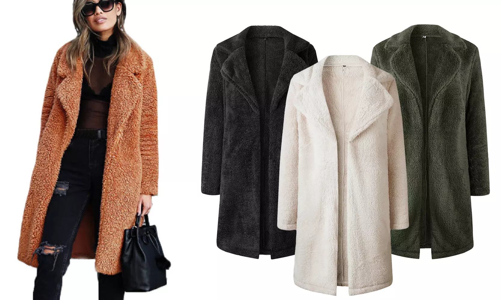 Gilet léger pour femme en peluche - Primary Image