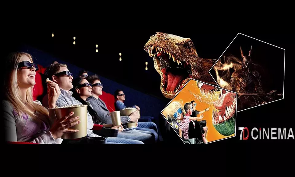 Do 37% zniżki na: Bilet do wstępu do kina 7D w firmie House of Attractions - Primary Image