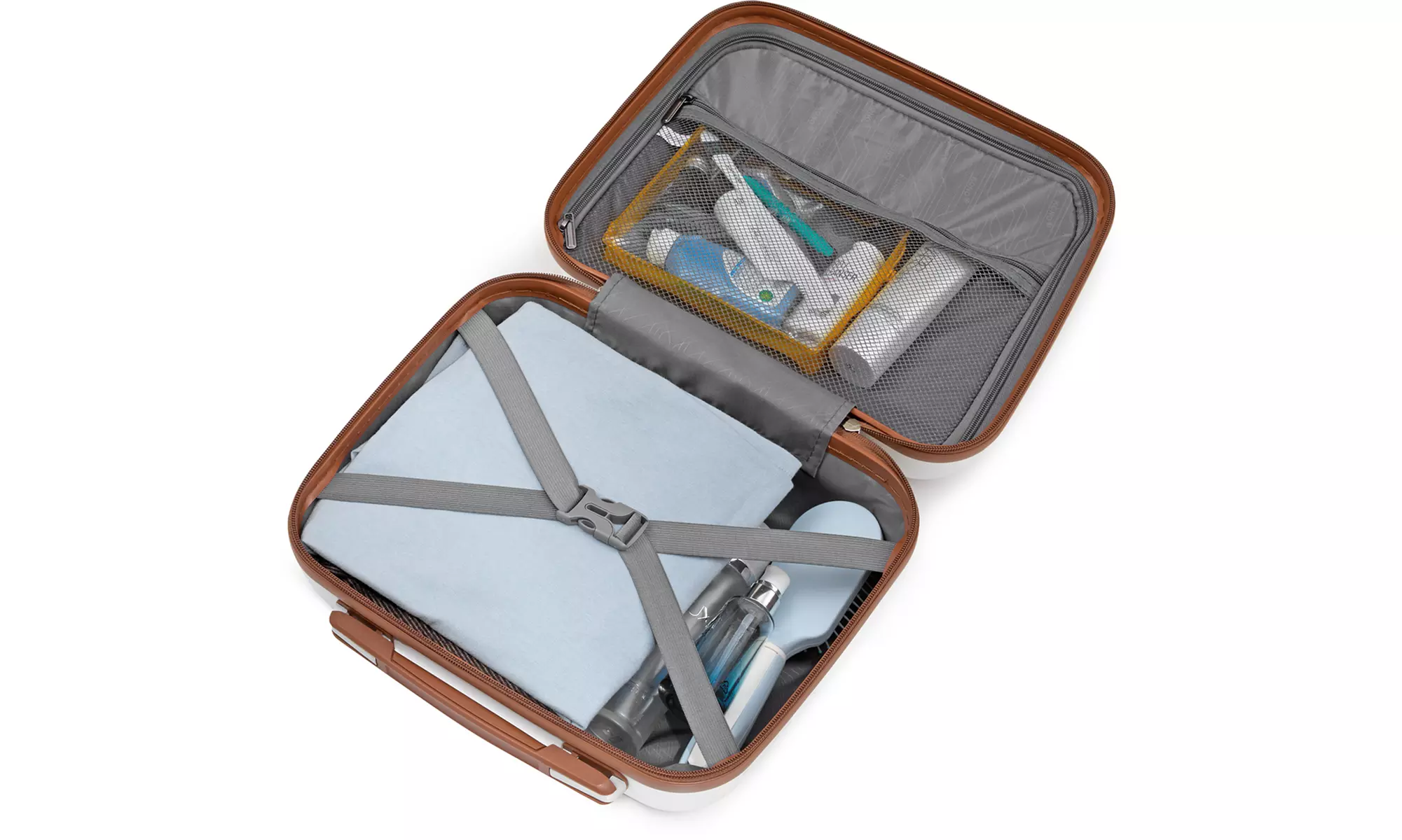 KONO One or Four Piece Hard Shell PP Suitcase With TSA Lock