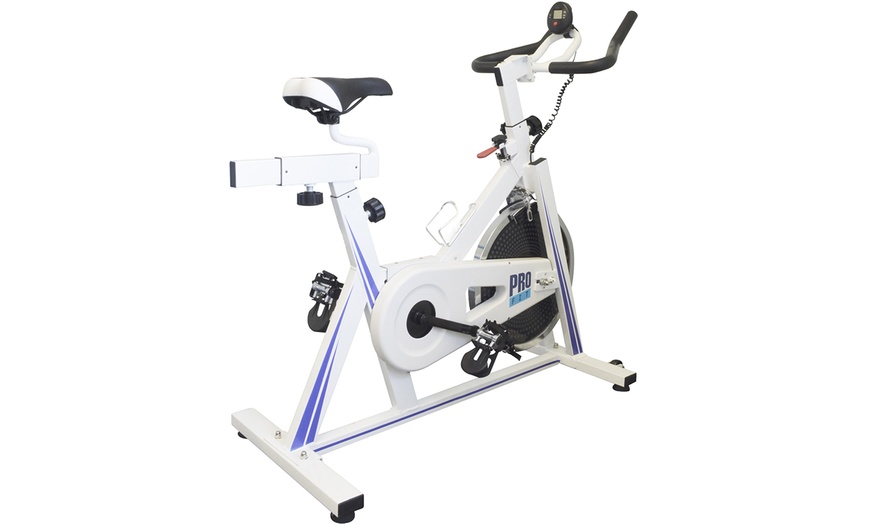 Image 4: Pro-Fit Flywheel Spin Bike 