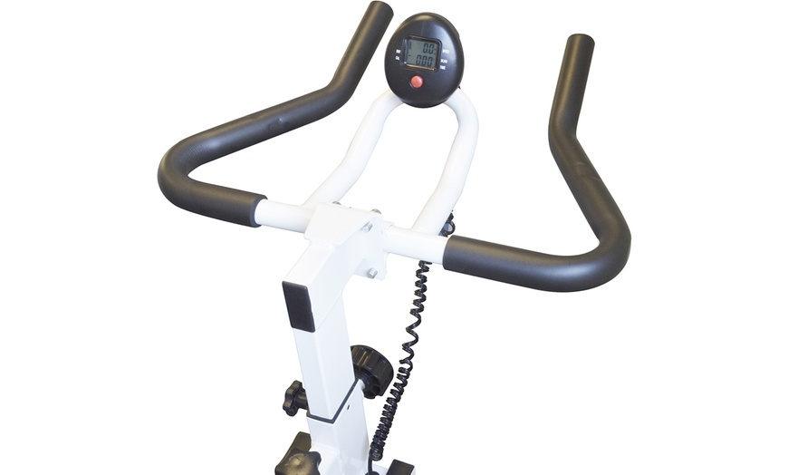 Image 7: Pro-Fit Flywheel Spin Bike 