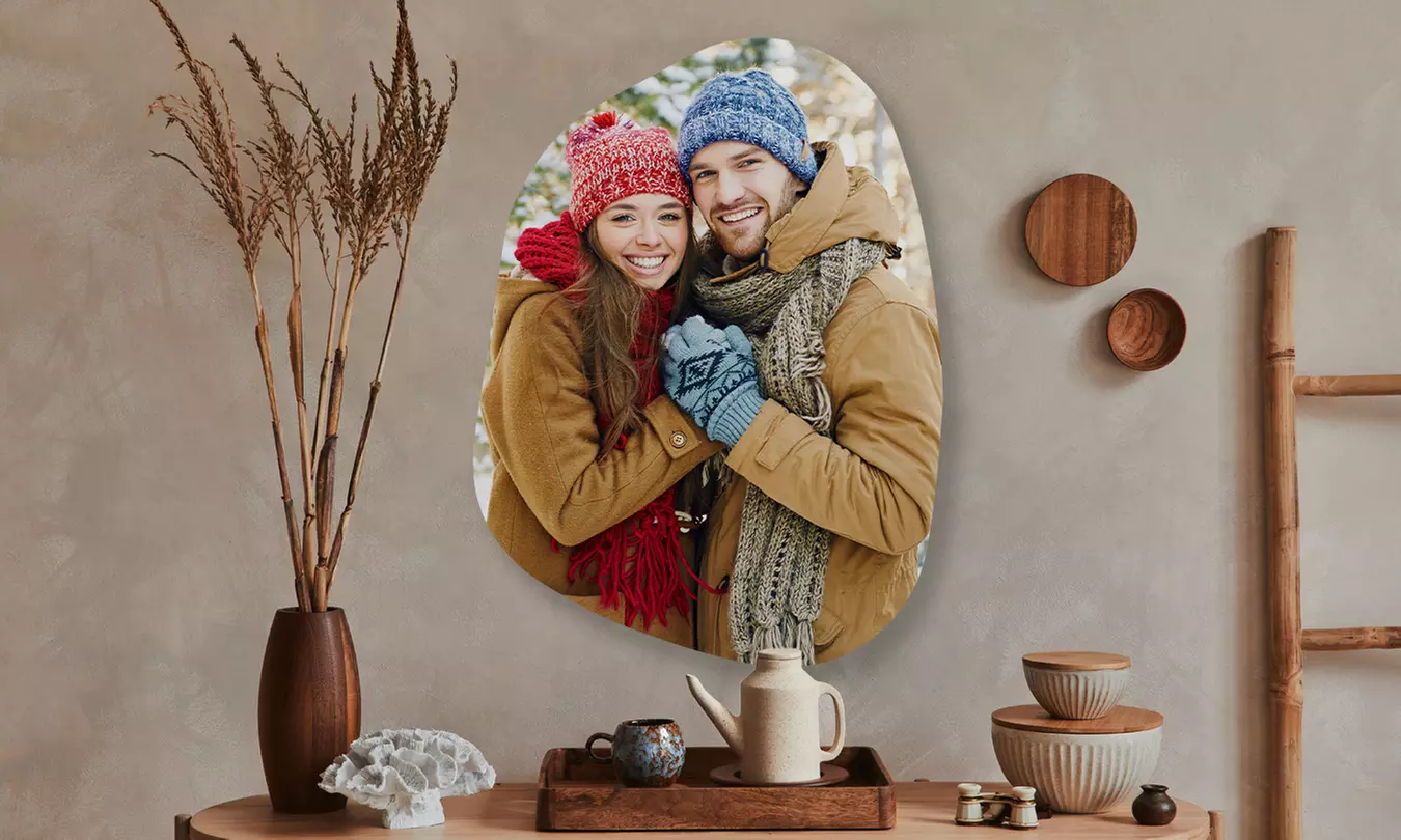 Foto op organische vorm