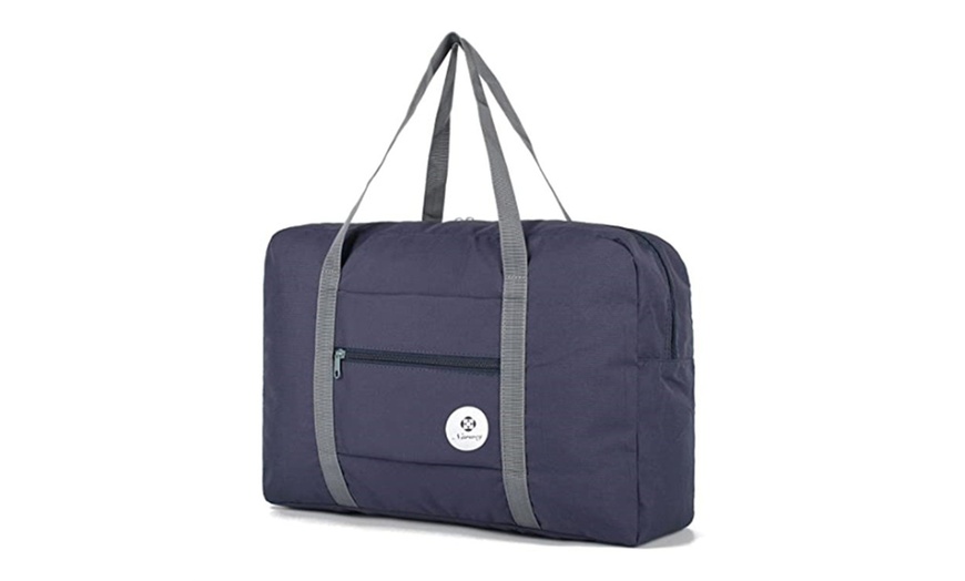 Image 6: One or Two Foldable Travel Holdall Carry-On Duffle Bags