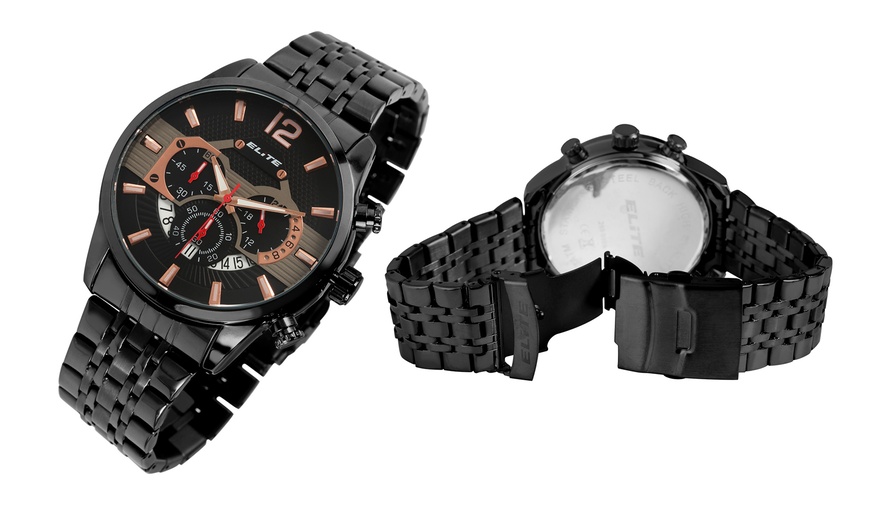 Image 5: Montre pour homme Elite