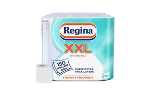 Six or Eight Regina XXL Kitchen Rolls