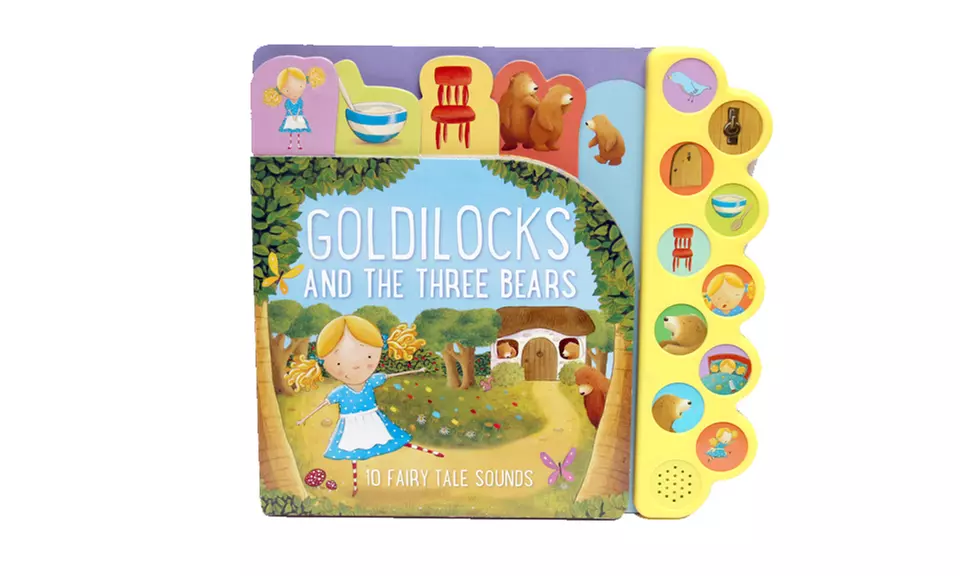 Goldilocks and the Three Bears Book with 10 Fairy Tale Sounds - Primary Image