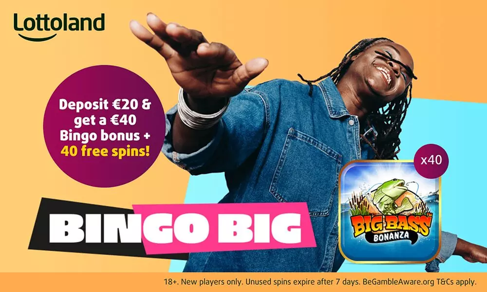 €30 or €40 Bingo Bonus + 30 or 40 Complimentary Spins