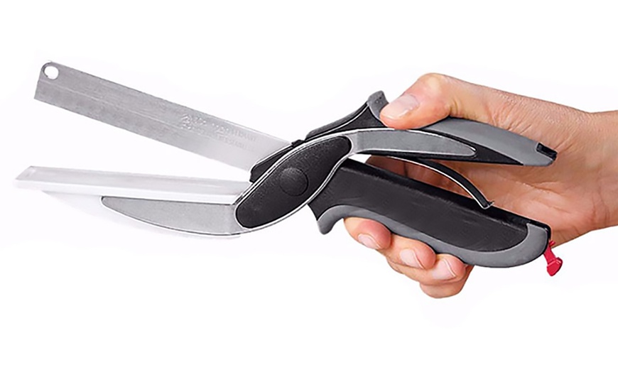 Image 10: Two-In-One Knife and Scissors