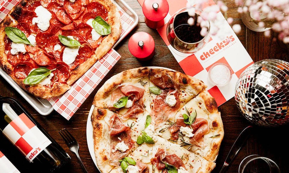 Authentic Sourdough Pizza & Italian Eats Voucher at Cheeky's Pizza Bar
