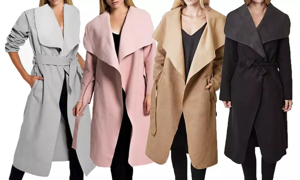 Trench femme léger tendance à capuche - Primary Image