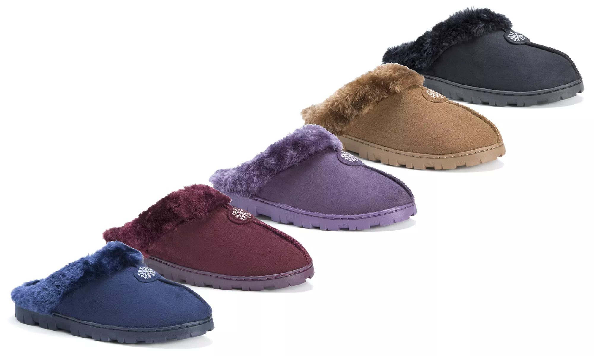 Muk Luks Women's Faux-Fur Clogs - Primary Image