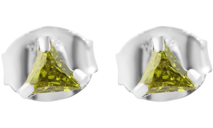 Image 30: 1, 2 ou 3 boucles d'oreilles goujons en argent sterling pour enfants