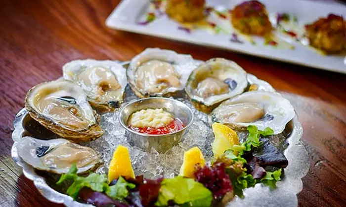 Food and Beverage at Max Gill and Grill (Up to 40% Off). Three Options Available.   - Primary Image