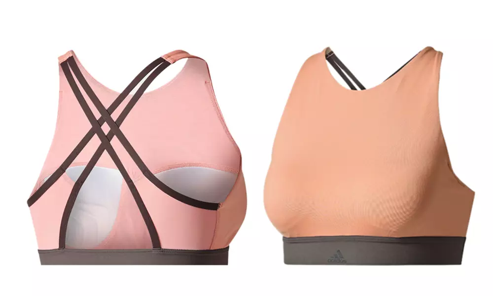 Brassière Adidas HALTER rose - Primary Image
