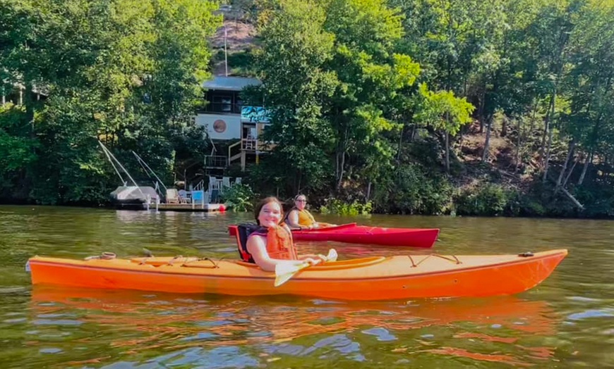 Image 1: 30% Off Kayak or Stand-Up Paddle Board Rentals on Lake Zoar