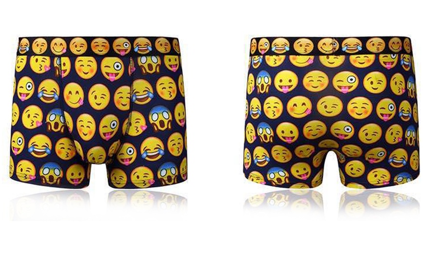 Image 6: Smiley Emoji Boxers Six-Pack