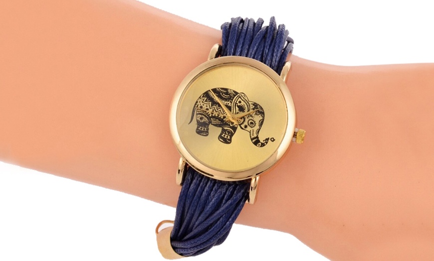 Image 6: Animal Print Watch