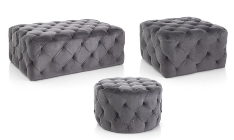 Pouf imbottito Convex Tomasucci disponibile in 3 modelli