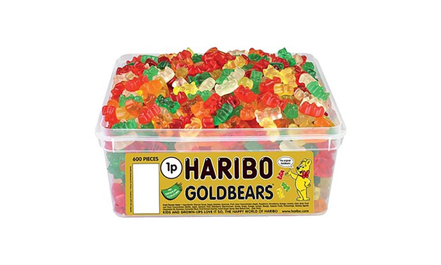 Image 2: 1.1kg Haribo Sweets Tub