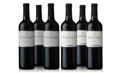 Windsor Vineyards Merlot & Zinfandel Wines (6-Pk.). Shipping Included.