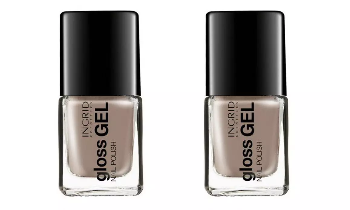 2 flacons de vernis brillant Ingrid Cosmetics
