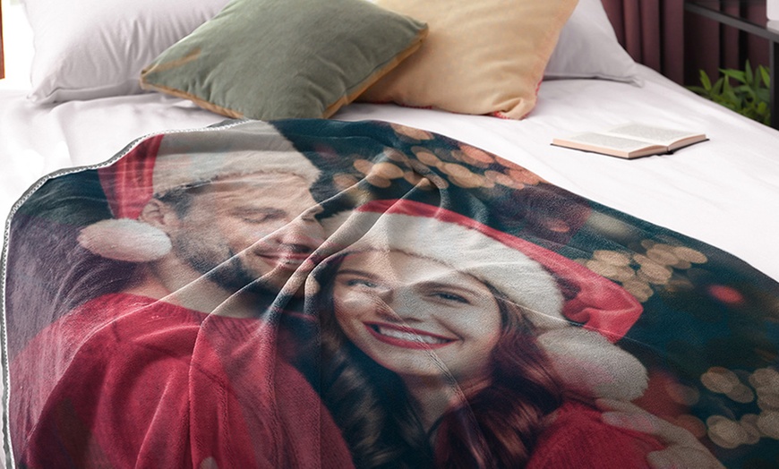 Image 1: Personalised Photo Blanket from Photo Gifts