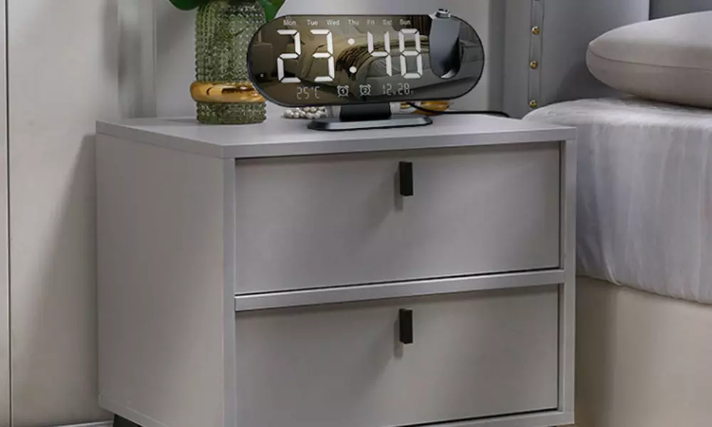 Wekker met led-display